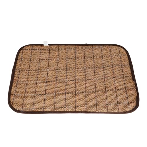 FONDOTIN 1Stk Eismatte für Haustiere PIPI-Pads für Hunde Korb aus geflochtenem Rattan pet Heating pad kühlmatten für Haustiere Kissen aus Eisseide für Haustiere Haustier doppelseitige Matte von FONDOTIN