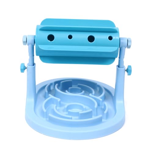 FONDOTIN 1Stk Haustierbedarf pet Supplies Dog Activity beikost behälter hundspielzeug Leckspielzeug für Hunde Welpenspielzeug langsam fressender Feeder Essen auslaufendes Abs Blue von FONDOTIN