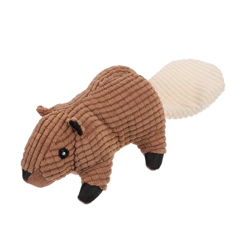 FONDOTIN 1Stk Puppe stressabbau dekompressionsspielzeug chatot Plush bidoof Plush dekompressions chew Toy Dog Toys Kauspielzeug für Haustiere Haustierbedarf Plüsch Brown von FONDOTIN