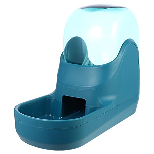 FONDOTIN 1Stk Trinkbrunnen Slow Feeder Napf für Katzen Kiste Wasserschale automatische Zuführung Pumpe pet Fountain pet Water Fountain Haustierbedarf Futternapf für Haustiere Plastik Green von FONDOTIN