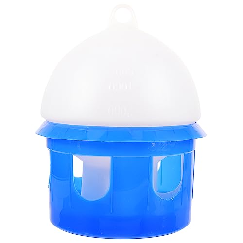 FONDOTIN 1stk Taubentrinker Pumpe Taube Wassertrinker Wasserspender Für Vögel Automatische Vogeltränke Vögel Wasser Futterspender Taubenfutterautomat Filter Flasche Getränk Plastik Blue von FONDOTIN