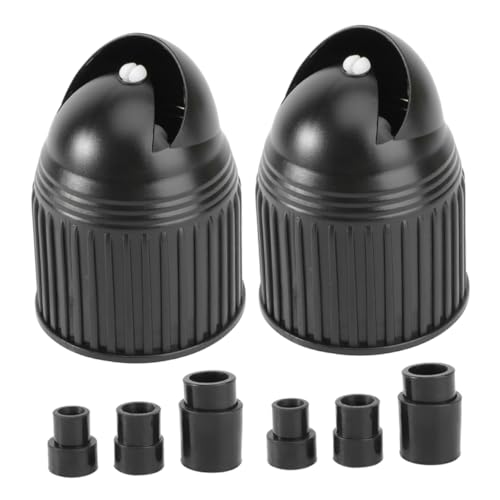 FONDOTIN 2 Sets Aquarium Umwälzpumpe Aquarium Power Head Pumpe Salzwasser Wave Maker Tauchwasserpumpe Schwarz von FONDOTIN