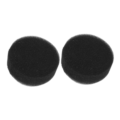 FONDOTIN 2St Filterfass-Ersatzbaumwolle Filtermedien für Aquarien Reinigungsfiltermatte Filter Ersatzpad Aquarium-Filtermatten Filter für Aquarienzubehör Teichfiltermatten Schwamm Black von FONDOTIN