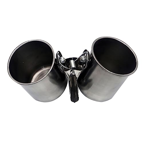 FONDOTIN 2Stücke Vogelbecher für Papageien Futter und Wassernapf mit Clip Halterung für Käfige Leichter Zugang und Einfache für Kleine FONDOTIN 2Stücke Vogelbecher für Papageien Futter und Wassernapf mit Clip Halterung für Käfige Leichter Zugang und Einfache für Kleine von FONDOTIN