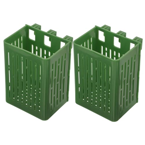 FONDOTIN 2st Pflanzkorb Für Wasserpflanzen Besonderheit Anlage Hydroponische Pflanzen Fischteich Pflanzen Stecker Angelpflanzen Fix Dekorationen Für Aquarien Pp-duschgel Pumpe Green Plastik von FONDOTIN