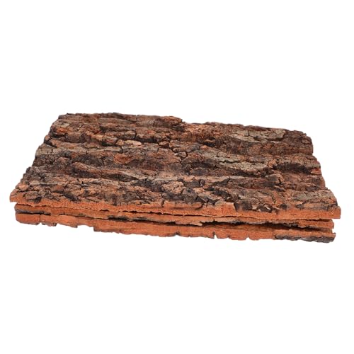 FONDOTIN 3 Teiliges Kletterrinden Schildkröten Aquarium Zubehör Schildkröten Plattform Schildkröten Gehege Bonsai Baum Pool para Gecko Aquarium Ranke Reptilien Aquarium Baumrinden von FONDOTIN