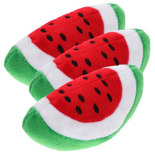 FONDOTIN 3St Hund Plüschtier Kauspielzeug für Welpen Hundespielzeug süß Plüsch-Welpenspielzeug Dog chew Toy hundekauspielzeuge Plüschtiere für kleine Hunde Plüschspielzeug für kleine Hunde von FONDOTIN