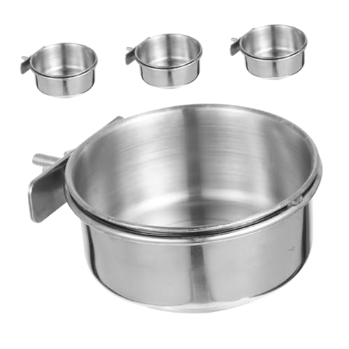 FONDOTIN 4Stücke Vogelnapf Teiliges Futter und Wassernapf für Abnehmbar Reinigen Futterlösung für Sittiche und Papageien FONDOTIN 4Stücke Vogelnapf Teiliges Futter und Wassernapf für Abnehmbar Reinigen Futterlösung für Sittiche und Papageien von FONDOTIN
