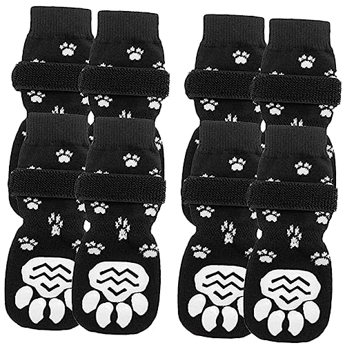 FONDOTIN 8St Hundesocken Strumpffüller für Welpen Hunde-Leggings Kratzschutz für Katzen pet Supplies hundepflege Waschbare Katzensocken Tragbare Socken für Haustiere Reine Baumwolle von FONDOTIN