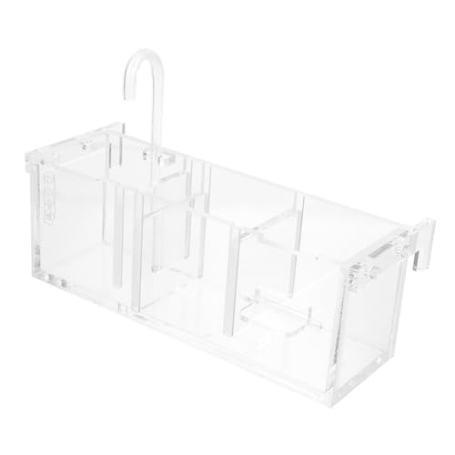 FONDOTIN Filtermaterial Aquarium Aquarium Wasserfilterbox Multifunktionale Geräuscharme Wandmontierbare Filtrationsbox Für Aquarien 3 1 Wasserreinigungssystem Ohne Wasserpumpe Ideale Filterlösung Für von FONDOTIN