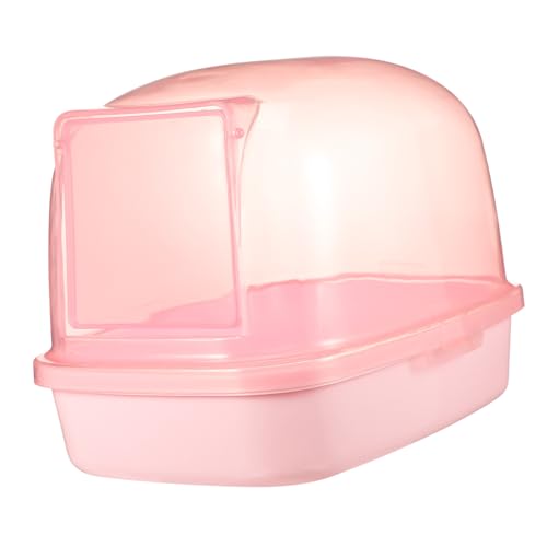 FONDOTIN Chinchilla Sandbadhaus aus Kunststoff Pinkes Hamster Wc mit Design für Kleine zu Reinigen Verwenden Hamster FONDOTIN Chinchilla Sandbadhaus aus Kunststoff Pinkes Hamster Wc mit Design für Kleine zu Reinigen Verwenden Hamster von FONDOTIN