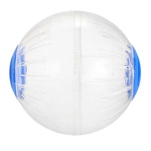 FONDOTIN Hamster Laufball Badespielzeug Ballspielzeug Für Katzen Katzenrad Hamster Läuft Hamster Joggen Käfig Gymnastikball Haustier Rattenball Welpengehege Für Drinnen Blue Plastik von FONDOTIN