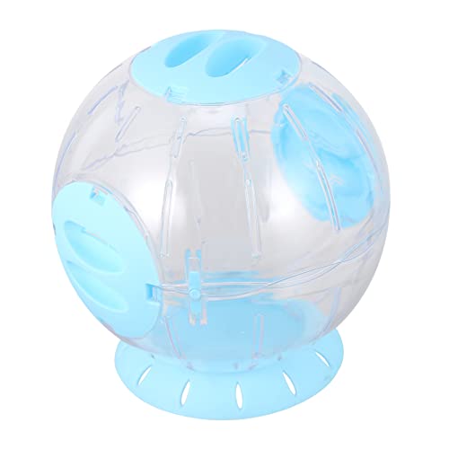 FONDOTIN Hamster Laufball Laufen Für Ratte Hamster Joggingball Laufendes Hamsterrad Hamsterrad-Kugel Haustier Spielzeug Hamster Läuft Weiter Lautloses Hamsterrad Rattenbälle Blue Plastik von FONDOTIN