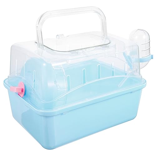 FONDOTIN Kleintier-transportbox Tragbarer Hamsterkäfig Outdoor Hamsterträger Stabil Aus Kunststoff Mit Belüftung Für Reisen Und Ausflüge Geeignet Für Hamster Und Mäuse FONDOTIN Kleintier-transportbox Tragbarer Hamsterkäfig Outdoor Hamsterträger Stabil Aus Kunststoff Mit Belüftung Für Reisen Und Ausflüge Geeignet Für Hamster Und Mäuse von FONDOTIN