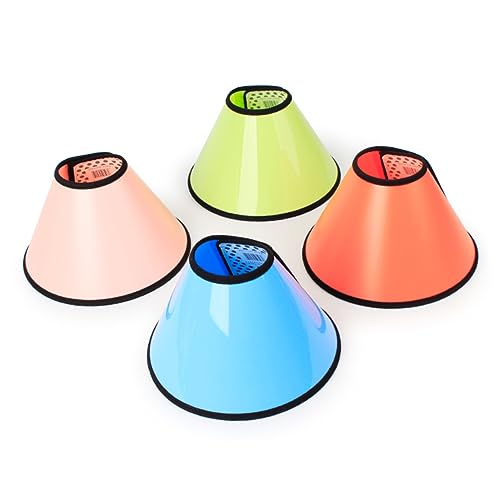FONDOTIN Haustier Elizabeth Ring Beißring Einstellbarer Halsband Hund Haustierprodukte Hundebedarf Zufällige Farbe FONDOTIN Haustier Elizabeth Ring Beißring Einstellbarer Halsband Hund Haustierprodukte Hundebedarf Zufällige Farbe von FONDOTIN