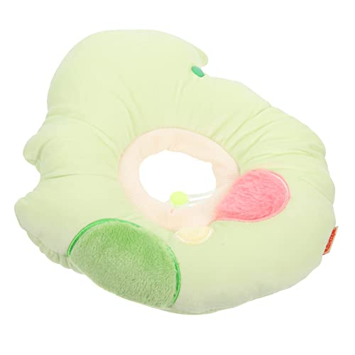 FONDOTIN Haustier Katzenhalsband Glocke Niedliche Sache Katzenhalsbänder Katzenspielzeug Für Katzenfliege Pflege Halskegel Wurf Tofu-katzenstreu Kratzer Polyester Green von FONDOTIN