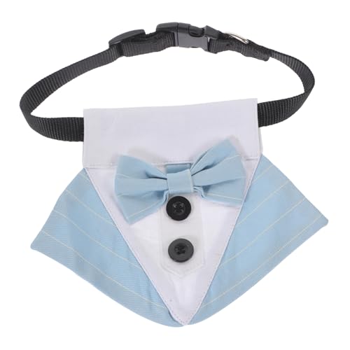 FONDOTIN Haustier-Lätzchen Hundezubehör Hundehalsbänder Dackel Cooles Halsband für Hunde Welpenträger Dog Bandana Dog Costume Dreieckstuch für Hunde Haustier Cooles Lätzchen Polyester von FONDOTIN