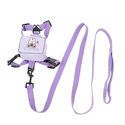 FONDOTIN Haustier Rucksack Haustier Leine Katzengeschirr Fluchtkatzen Rucksack Leine Hunde Westen Rucksack Tragbare Hundeleine Outdoor Katzenleine Hunde Rucksack Geschirr von FONDOTIN