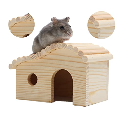 FONDOTIN Hütte Für Hamster Bewegliches Spielhaus Und Nest Habitat Für Kleine Haustiere Wie äuse Und Andere Nager Aus Hochwertigem Ideal Für Käfige Und Spielbereiche von FONDOTIN