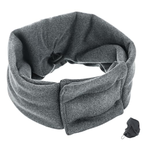 FONDOTIN Hundehalsband Hunde-Hoodie Ohrenschützer Für Haustiere Snood Hundemützen Für Kleine Hunde Hund Wintermütze Schals Für Hunde Schlauchschal Für Hunde Hundewickel Dark Grey Polyester von FONDOTIN