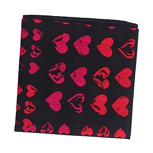 FONDOTIN Hundehalsband pet Supplies Dog Bandana Hundehalstuch Herzmuster Haustierhalsband Welpenhalsband Bausatz Geburtstagshalsband für Hunde Kragen Katze Halskette Hund verkleiden von FONDOTIN