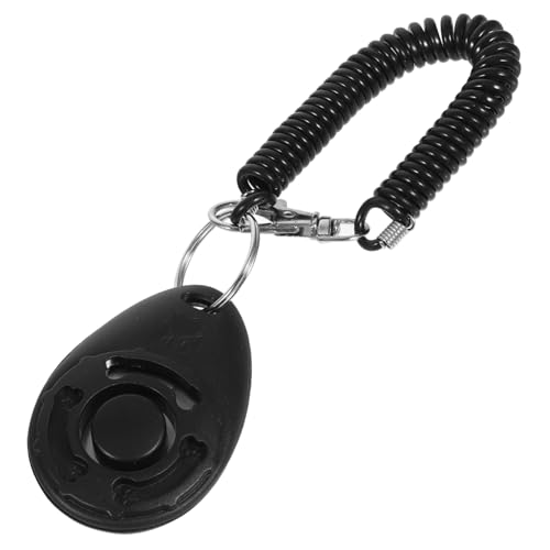 FONDOTIN Hundeklicker mit Handgelenkband Tragbares Werkzeug für Hunde und Katzenverhaltenstraining Haustier Trainingsgerät für Effektives Clicker Training FONDOTIN Hundeklicker mit Handgelenkband Tragbares Werkzeug für Hunde und Katzenverhaltenstraining Haustier Trainingsgerät für Effektives Clicker Training von FONDOTIN