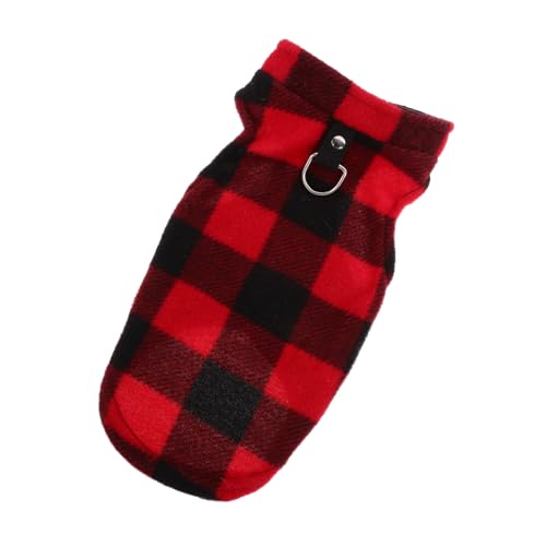 FONDOTIN Hundepullover Animal Costume pet Supplies Hunde Regenjacke Dog rain Jacket Hunde Weste Dog Coat Haustierzubehör Hunde Anzug warme Haustierkleidung Winterjacke für Hunde Polarfleece von FONDOTIN