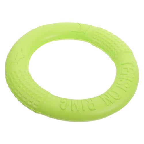 FONDOTIN Hundespielzeug Dog chew Toy hundekauspielzeuge Hunde-Outdoor-Spielzeug Hundetrainingsring Wurfring für Hunde der Hund Trainingsmatte heiser Frisbeescheibe Spielzeug werfen Eva von FONDOTIN