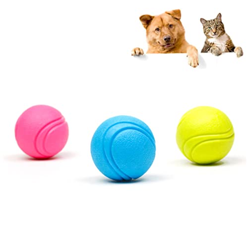 FONDOTIN Kauspielzeug Für Hunde Haustier-Tennisball Zum Kauen Kaubälle Für Hunde Kauen Für Hunde Klangknoten Haustierspielzeug von FONDOTIN