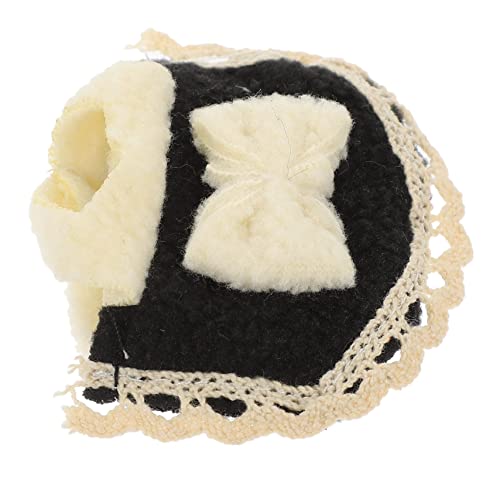 FONDOTIN Kleidung für Meerschweinchen Hängematte großes Hundespielzeug Meerschweinchen Frettchen hasenkostüme Bunny Costume Hamsterweste Kaninchendekorationskleidung Flanell Black von FONDOTIN