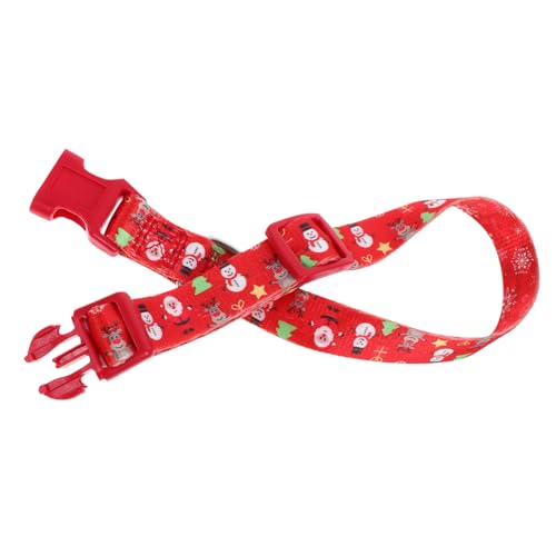 FONDOTIN Kleines Lustige Welpenhalsbänder Hundehalsbänder Für Partys Welpenhalsbänder Für Kleine Welpen Weihnachtsfliegen Weihnachtshalsbänder Für Polyester Haustier von FONDOTIN