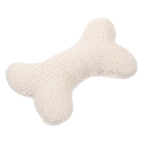 FONDOTIN Kuscheliges Squeaky Hundespielzeug Aus Weichem Schafsfell Quietschendes Kauspielzeug Für Kleine Und Mittelgroße Hunde Ideal Für Spiel Und Zahnpflege Waschbar Und Langlebig von FONDOTIN