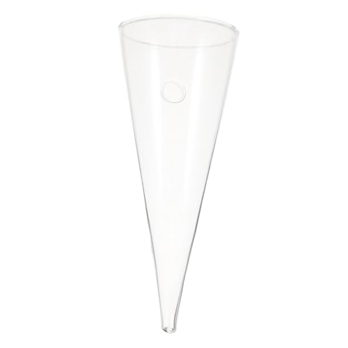 FONDOTIN Kreative Vase zum Aufhängen an der Wand Mini-Dekoration Innenvase hohler Tisch Strass-Serviette Glaswaren zimmerpflanzen zubehör Wandblumenvase hängender Wandpflanzer Transparent von FONDOTIN