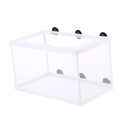 FONDOTIN Netz Aquarium Zuchtbox Fischbrutkasten Fischzuchtbox Aquarium Fischzuchtbehälter Aquarium Brutkasten Aquariumdeckel Schraffur Aquariumheizung lebender Fisch Fischfilter Buntbarsch von FONDOTIN