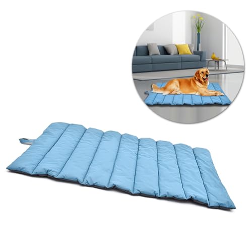 FONDOTIN Picknick-strandmatte Schlafmatte Hundematte wasserdichte Hundedecke Blue von FONDOTIN