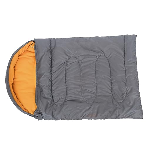 FONDOTIN Schlafsack für Haustiere hundebett Bett im Freien Welpe Outdoor hundebett hundeschlafsack Outdoor Hundeschlafmatte für unterwegs Outdoor-Hundedecke Polarfleece Grey von FONDOTIN