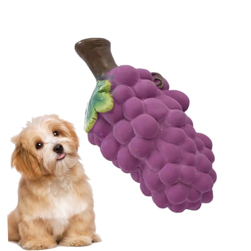 FONDOTIN Sound- für Haustiere Futterspender Haustier Kauer Ananas Dog chew Toy hundekauspielzeuge Obstspielzeug für Haustiere für hundefrüchte Violett von FONDOTIN