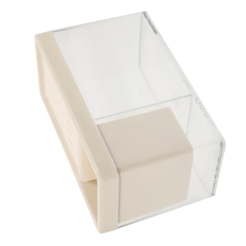 FONDOTIN Tischaquarium Tischaquarium Pumpe Aquarium Fischaquarium Tauchaquarium Fischtank Kleines Fischtank Luftfischglas Tischaquarium Hochtransparentes Abs Beige von FONDOTIN