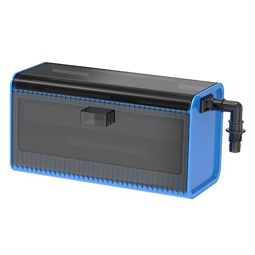 FONDOTIN Wandmontierte Tropfbox Für Aquarien Kunststofffilter Für Die Wasserreinigung Im Fischbecken Ideal Für Die Aquarienfiltration Und Wasseraufbereitung AF 260 Modell von FONDOTIN