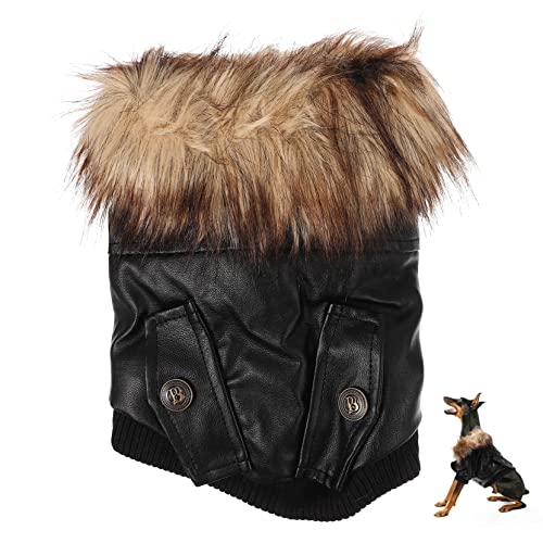 FONDOTIN Warmer Hundemantel verschleißfeste Hundejacke Haustierbedarf stilvolle Hundebekleidung von FONDOTIN