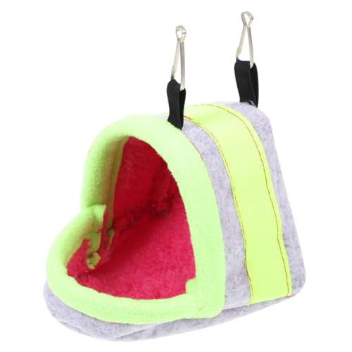 FONDOTIN Warmes Baumwollnest für Herbst und Winter Hunde Bett Hängematte Käfig Bettwäsche hamsterbett hamsterzubehör pet Bed Chinchilla-Accessoire Haushalt Chinchilla- Baumwolle von FONDOTIN