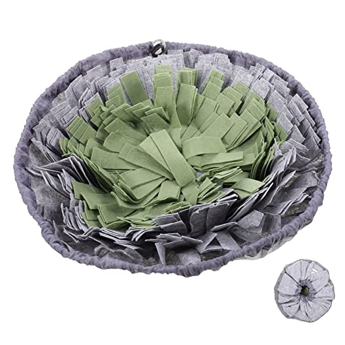 FONDOTIN hundenapf Matte Tiere Chihuahua-Schnauze Leckerlis für Hunde -Puzzle kauen pet Food Container Dog chew Toy verschleißfester Welpennapf Haustiernapf aus Edelstahl Filzstoff von FONDOTIN