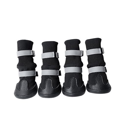 FONDOTIN Hundestiefel hundeschuhe Stiefel Haustiersachen Haustierartikel Haustierschuhe Schuhe für Hunde der Hund Haustierzubehör Haustier-Hundeschuhe von FONDOTIN