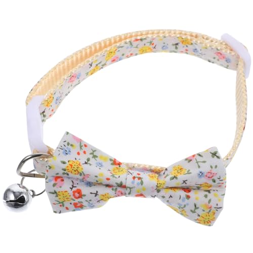 FONDOTIN zartes Hundehalsband Haustierzubehör verstellbares Halsband für Hund Kätzchenhalsband Haustierhalsband- Katze hundehalsband Krawatte schmücken Polyester-Nylon von FONDOTIN