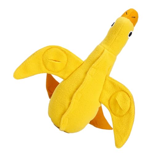 FONDOTIN üsch Enten Für Hunde Multifunktionales Kauspielzeug Ideal Für Zahnpflege Und Beschäftigung Weiches Pet Molar Toy Für Welpen Und Kleine Hunde von FONDOTIN