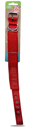 FORNOR 51021 Hundehalsband, Größe XL, 50 x 2,3 cm, Rot von FORNOR