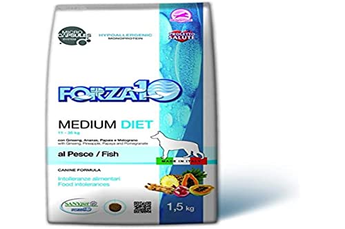 FORZA 10 Medium Diet Trockenfisch Hund kg 1,5 - Trockenfutter für Hunde von FORZA