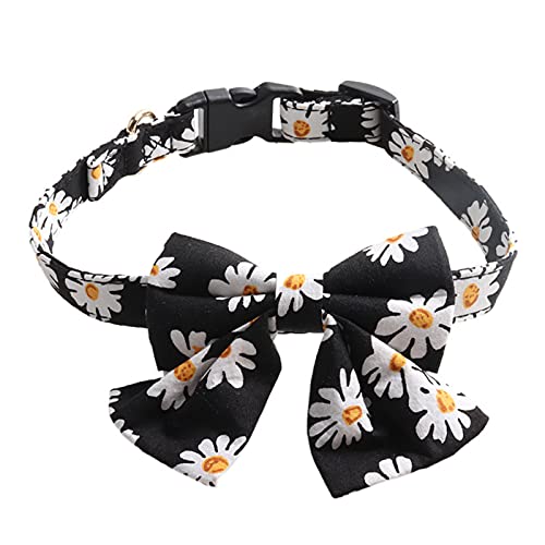 FOReverweihuajz Haustier-Halsband mit Blumenmuster, hautfreundlich, Haustier-Hunde-Schmetterlings-Krawatte, Haustier-Dekoration, Haustier-Produkte von FOReverweihuajz