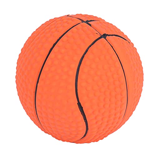 FOTABPYTI Haustier-Basketball-Spielzeug, Latex-Basketball-Spielzeug, langlebig, wasserdicht, hilft bei der Reinigung der Zähne für zu Hause, zum Spielen im Wasser, für den täglichen Gebrauch im Freien von FOTABPYTI