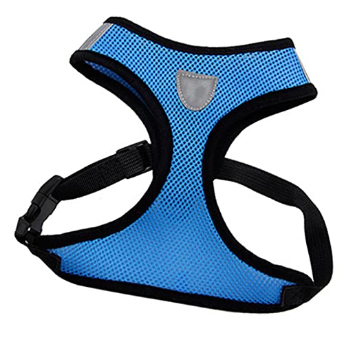 FOTABPYTI Hundegeschirr, Verstellbares Mesh-Tuch und PP Easy Control Pet Vest für das Outdoor-Training (XL) von FOTABPYTI